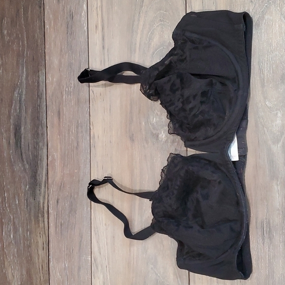 Cacique sz 40DD mesh bra plus size full coverage - Picture 2 of 12